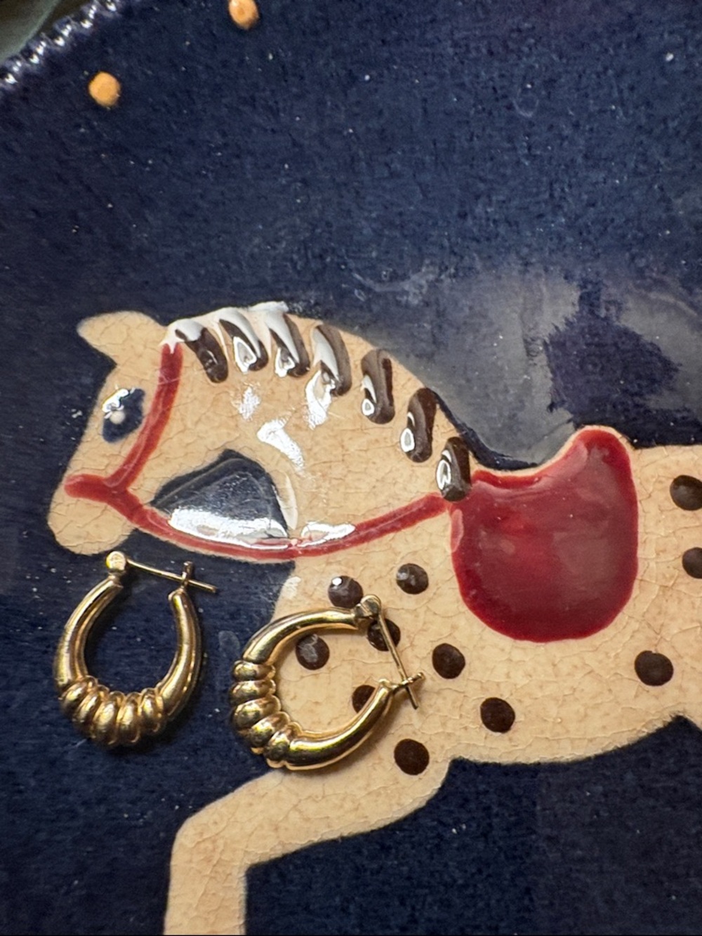 14k gold hoop earrings